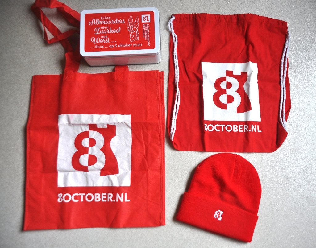 Alkmaar  Ontzet  8  October  -  Herdenkingsblik  +  Inhoud, Ophalen of Verzenden