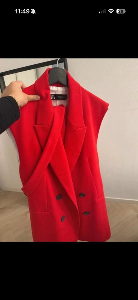 Zara blazer set met broek maat Xl, Kleding | Dames, Ophalen of Verzenden, Zo goed als nieuw, Maat 46/48 (XL) of groter
