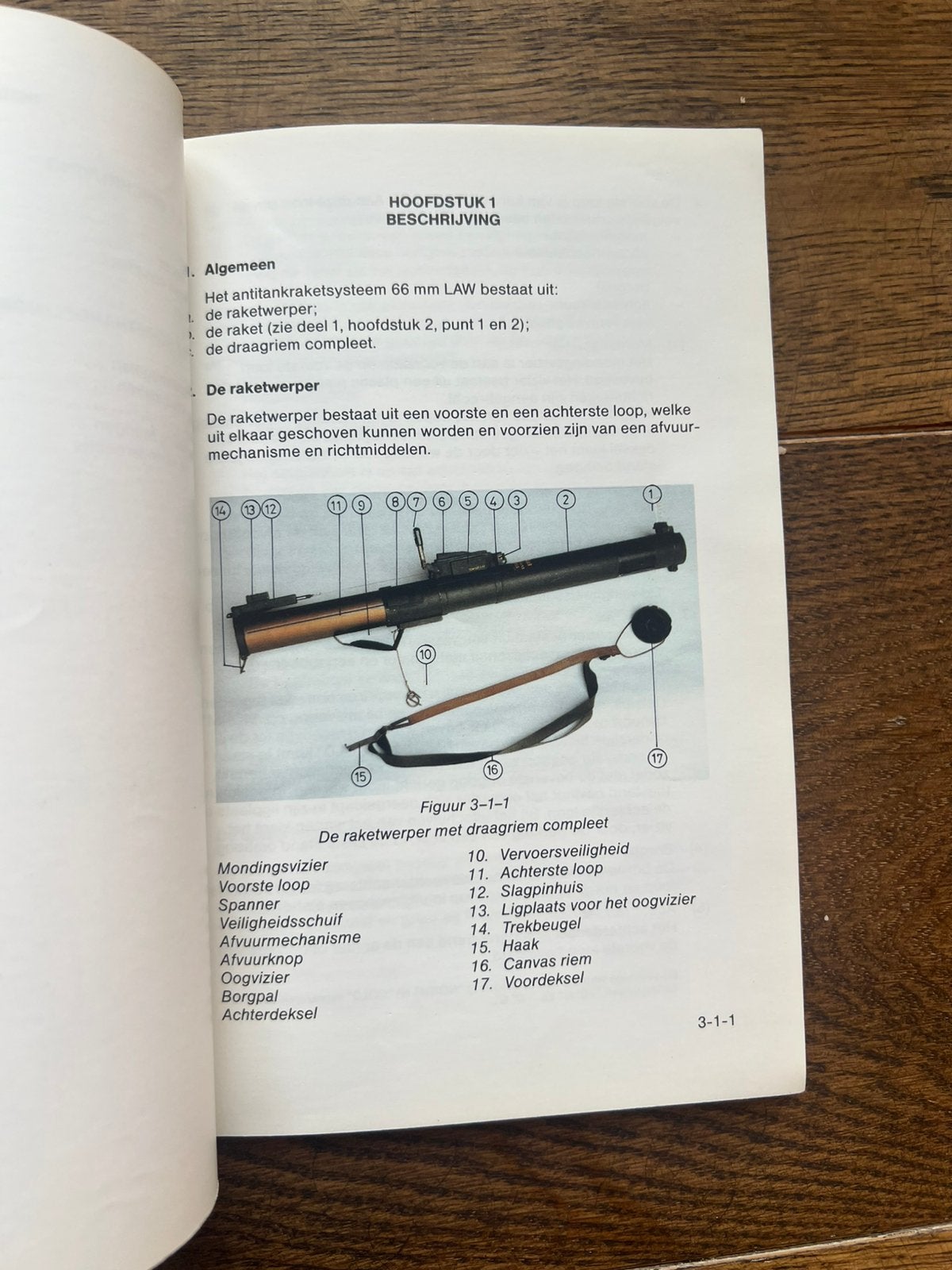 Nederlands KL voorschrift LAW 66 mm anti tank, Verzenden, Nederland, Embleem of Badge, Landmacht