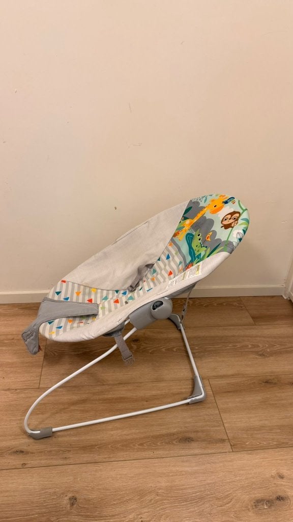 Baby Wipstoel / Babysitter – Jungle Dieren, Ophalen