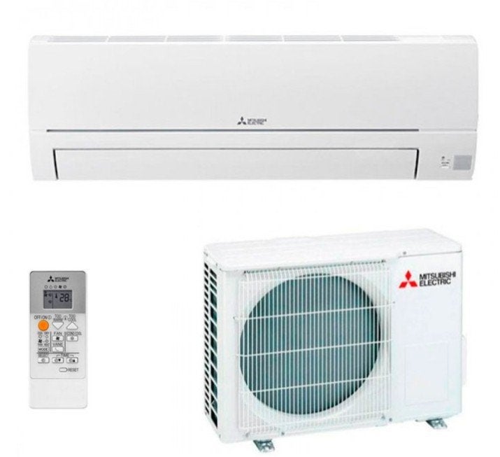 Mitsubishi 2,5 kW WSH-HR25 VFK € 565,- showroommodel, Minder dan 60 m³, Nieuw, 3 snelheden of meer, Ophalen of Verzenden