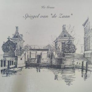 Spiegel van "de Zaan" / Tekeningen Ko Graas / Zaandam, Ophalen of Verzenden, Zo goed als nieuw, Schilder- en Tekenkunst