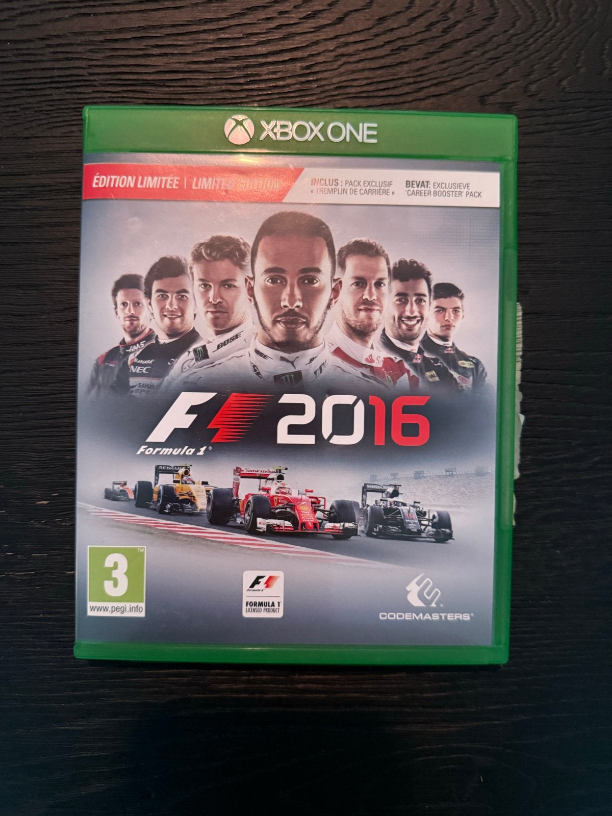 F1 2016 Limited Edition Xbox One - Zo goed als nieuw, Online, 1 speler, Racen en Vliegen, Ophalen of Verzenden