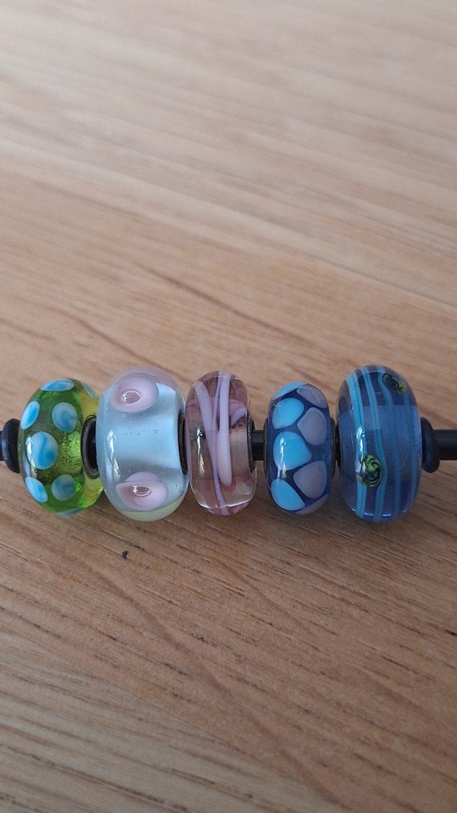 trollbeads murano glaskraal voor armband of ketting p.st 15, Ophalen of Verzenden, Zo goed als nieuw, Glas of Kristal, Trollbeads