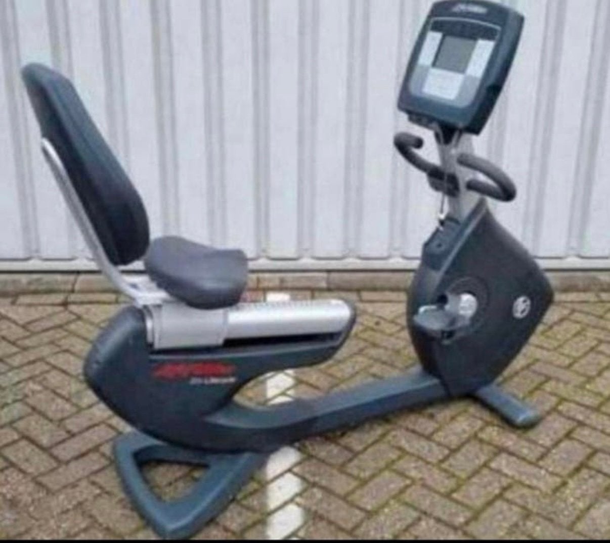 Life fitness  Ligfiets Recumbent Bike, Sport en Fitness, Ophalen of Verzenden, Gebruikt, Benen, Overige typen