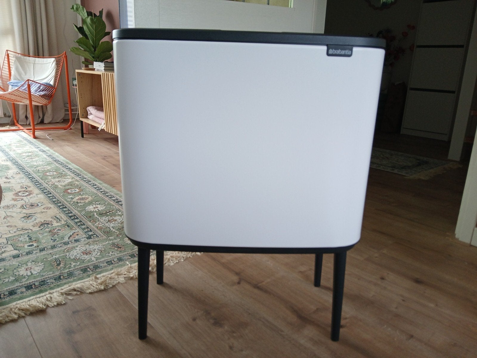 Brabantia Bo Touch Bin 11+23 liter - wit, Huis en Inrichting, Woonaccessoires | Prullenbakken, 30 tot 40 liter, Ophalen, Zo goed als nieuw