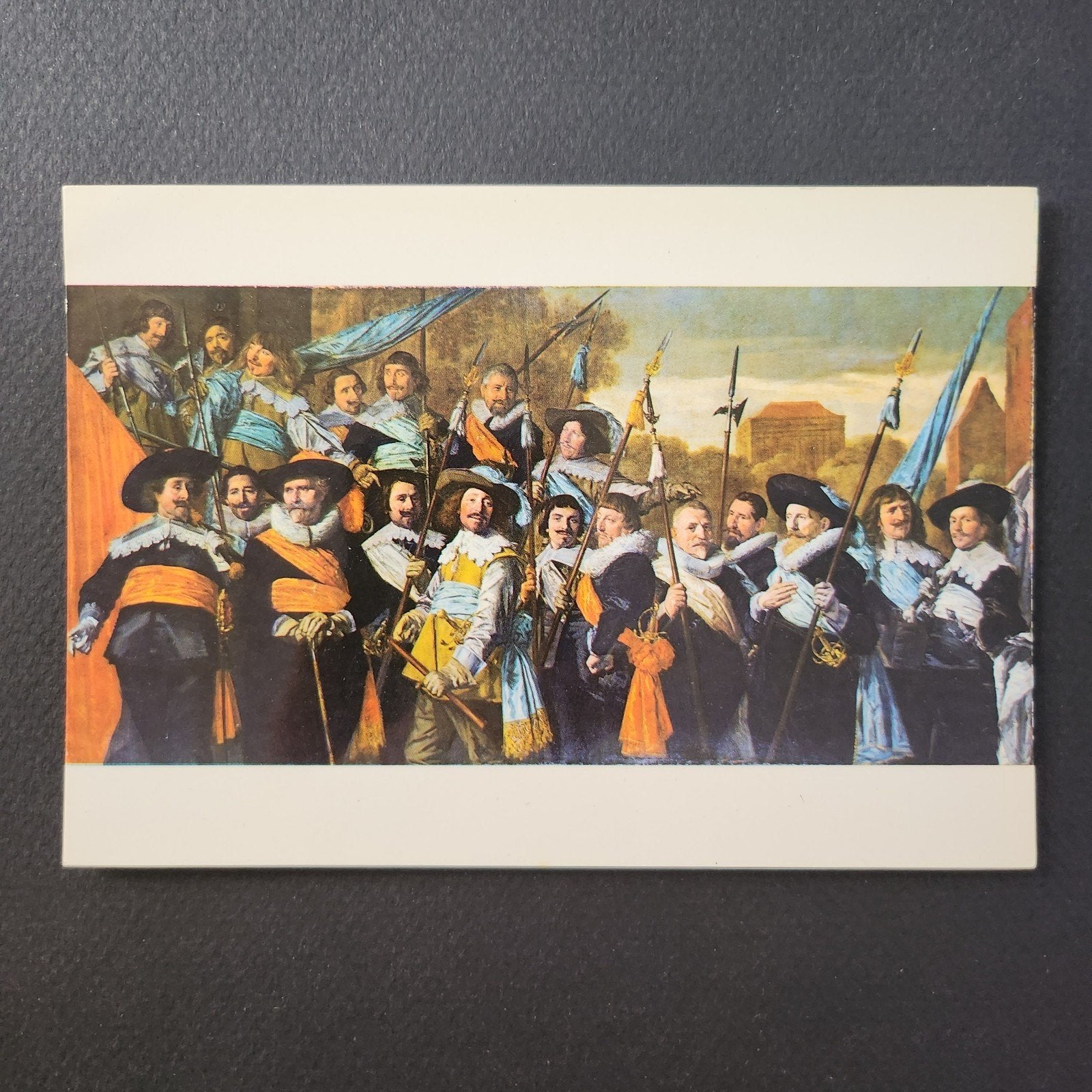 Kunstkaart Frans Hals Officieren van de St. Jorisdoelen, Ophalen of Verzenden, 1980 tot heden, Ongelopen, Cultuur en Media