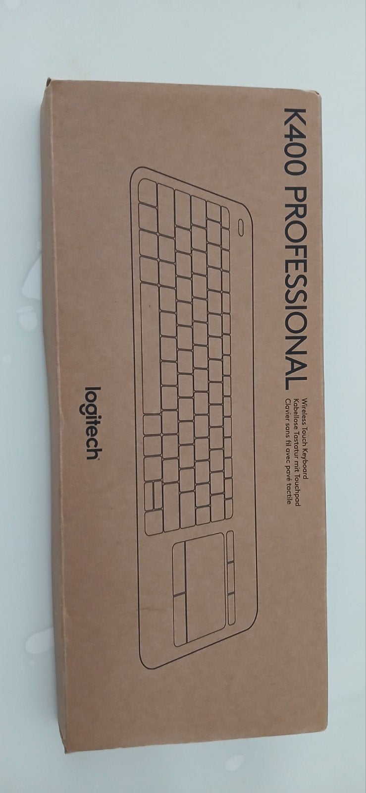 Draadloos Toetsenbord met Touchpad, Logitech, Nieuw, Ophalen of Verzenden, Draadloos