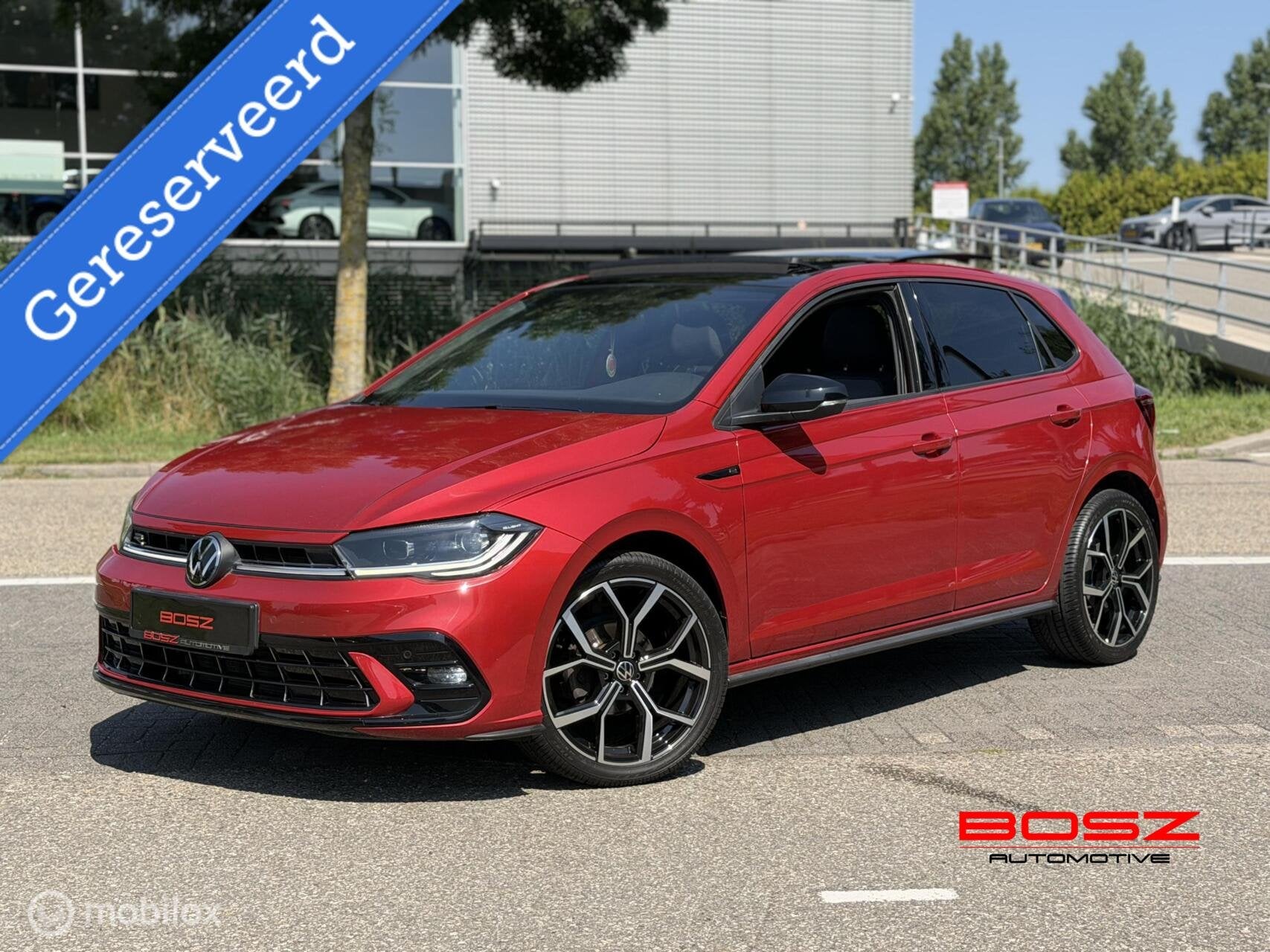 Volkswagen Polo 1.0 TSI DSG 3x R-Line PANO IQ CAMERA KEYLESS, 95 pk, Met garantie (alle), Alcantara, Bedrijf