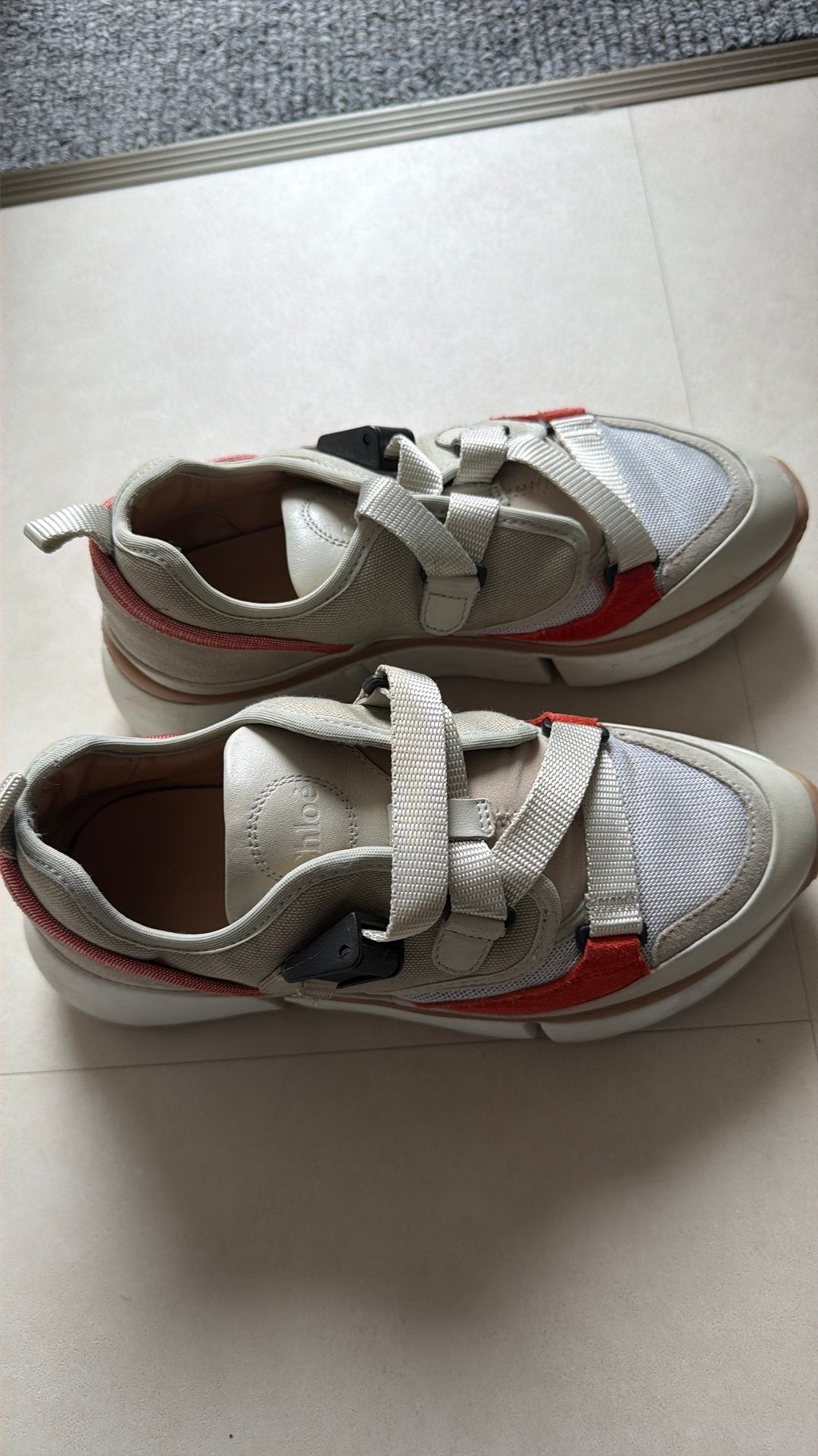 originele chloe s, Ophalen of Verzenden, Zo goed als nieuw, Zwart, Sneakers of Gympen
