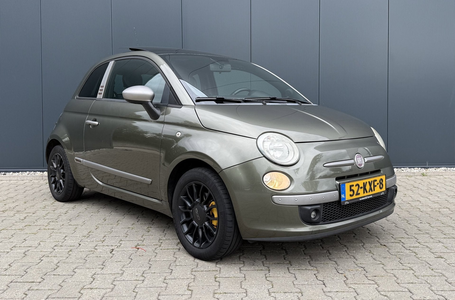 Fiat 500 1.4-16V Sport byDiesel Panoramadak Airco Apk Nap, Auto's, Voorwielaandrijving, Euro 5, 101 pk, Gebruikt