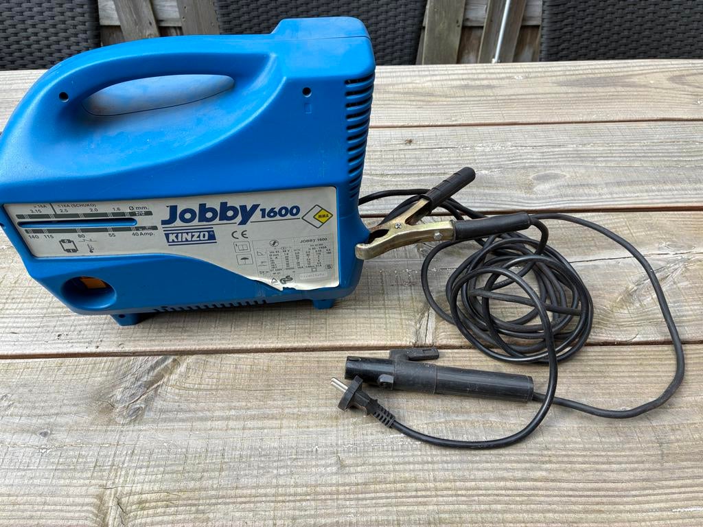 Lasapparaat Kinzo Jobby 1600 - Zeer goede staat, Doe-het-zelf en Verbouw, Gereedschap | Lasapparaten, Ophalen of Verzenden, Zo goed als nieuw