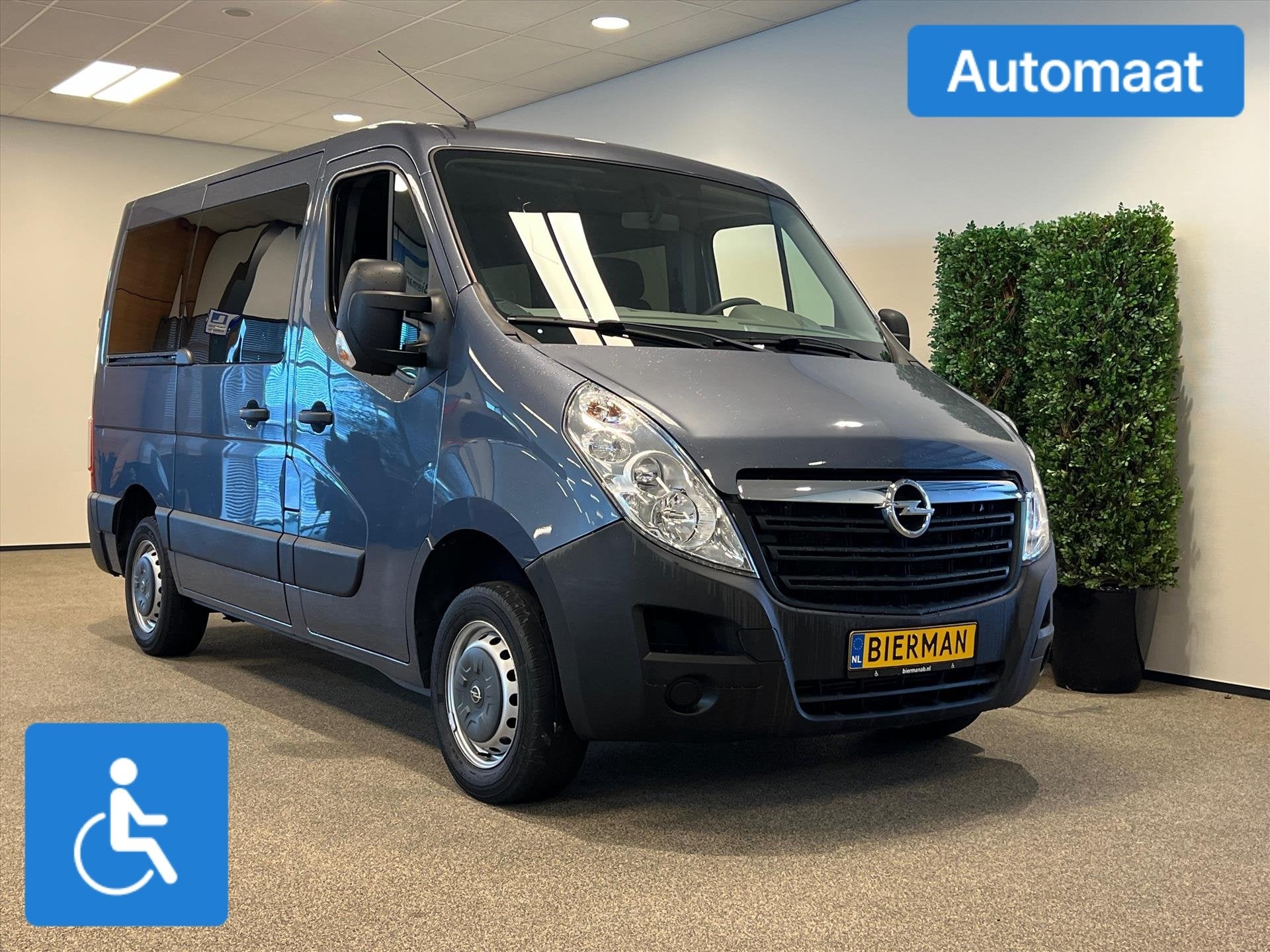 Opel Movano L1H1 Rolstoelbus Automaat, Auto's, Automaat, 12 maanden, Gebruikt, 4 cilinders