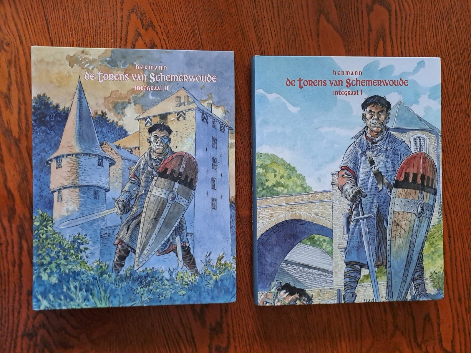 schemerwoude integrale uitgave 1 en 2 Hermann, Ophalen of Verzenden, Zo goed als nieuw