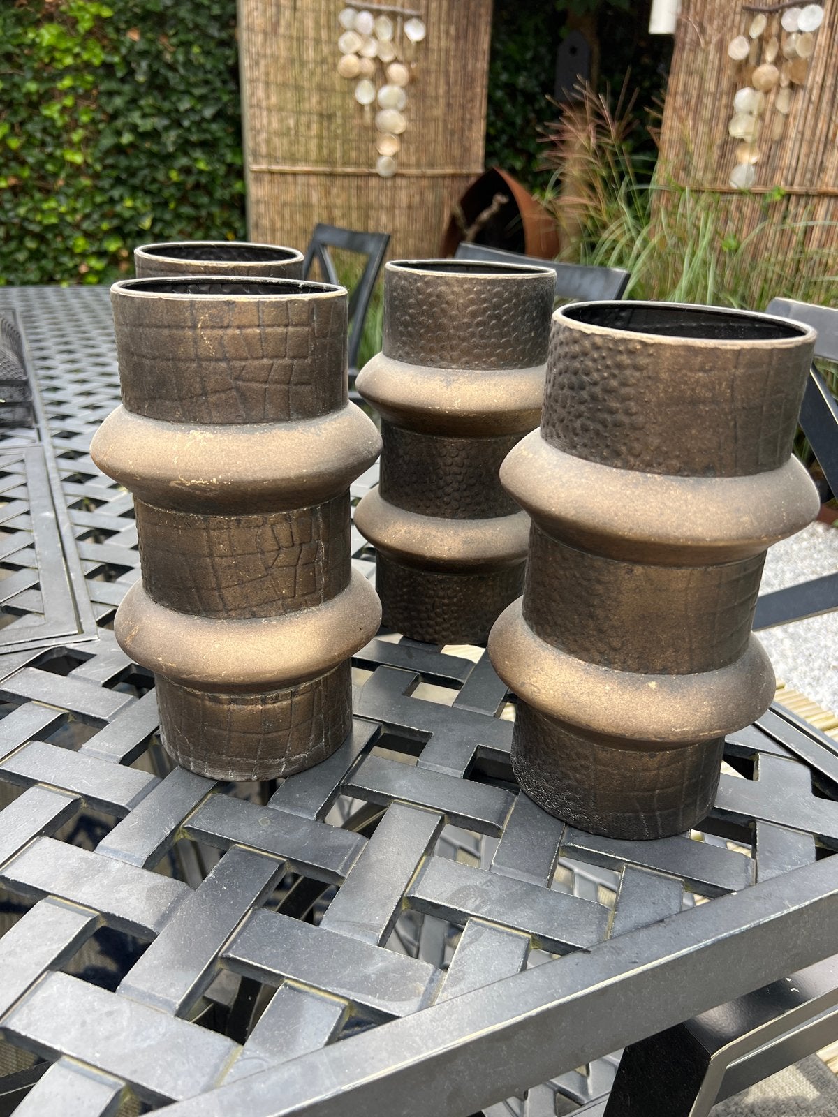 Set van 4 PTMD Luxury Living vazen/potten, Verzenden