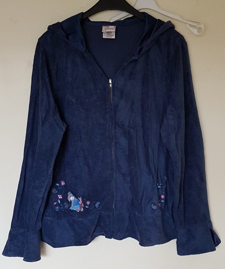 Blauw Disney Store / Eeyore hooded vest maat L *NIEUW*, Kleding | Dames, Truien en Vesten, Maat 42/44 (L), Nieuw, Ophalen of Verzenden