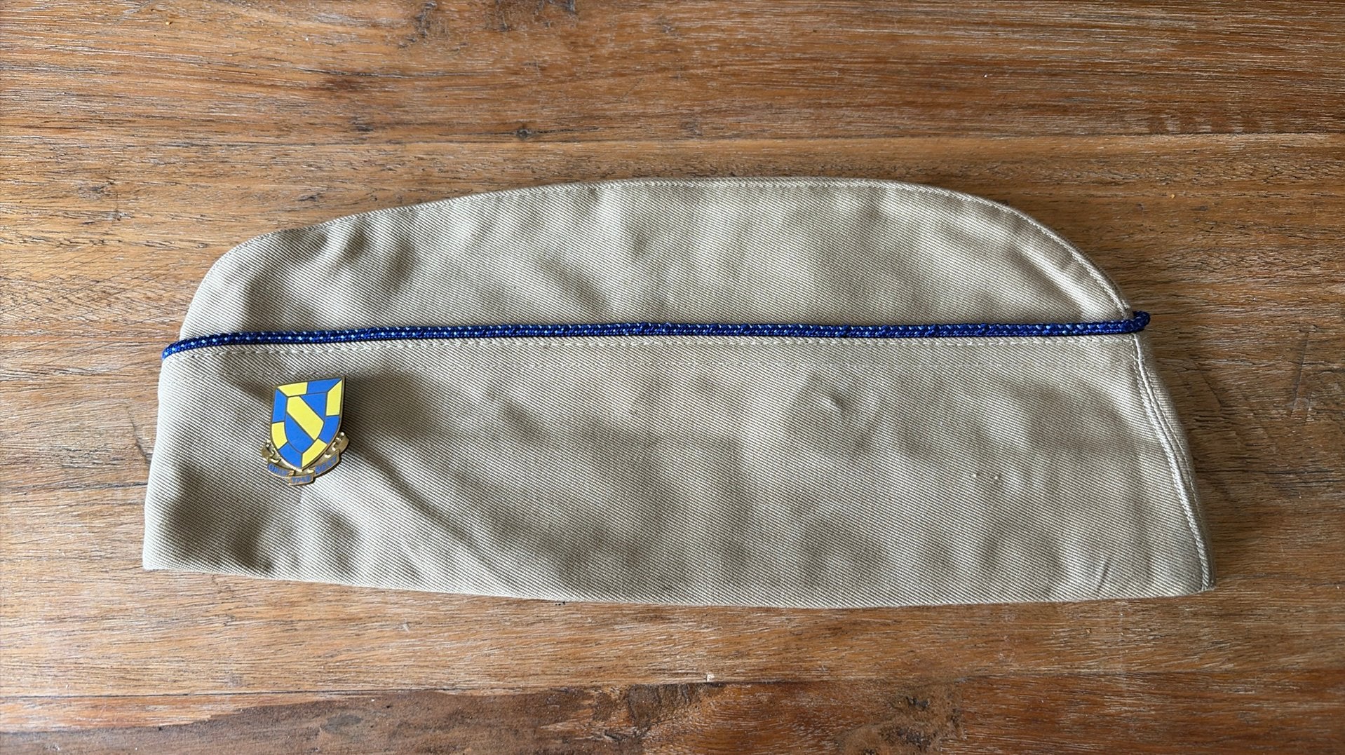 US garrison cap armored infantry, Ophalen of Verzenden, Landmacht, Amerika, Helm of Baret