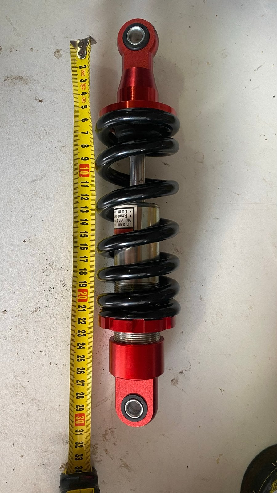 schokdemper voor scooter/brommer, 28 cm, Ophalen of Verzenden, Nieuw, Overige typen