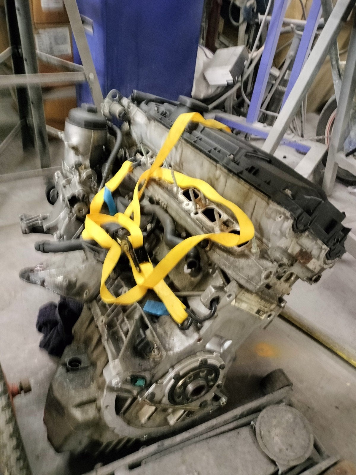 BMW M54B25 Motorblok - Gebruikt, Olieverbruik, Auto-onderdelen, Motor en Toebehoren, Ophalen, BMW