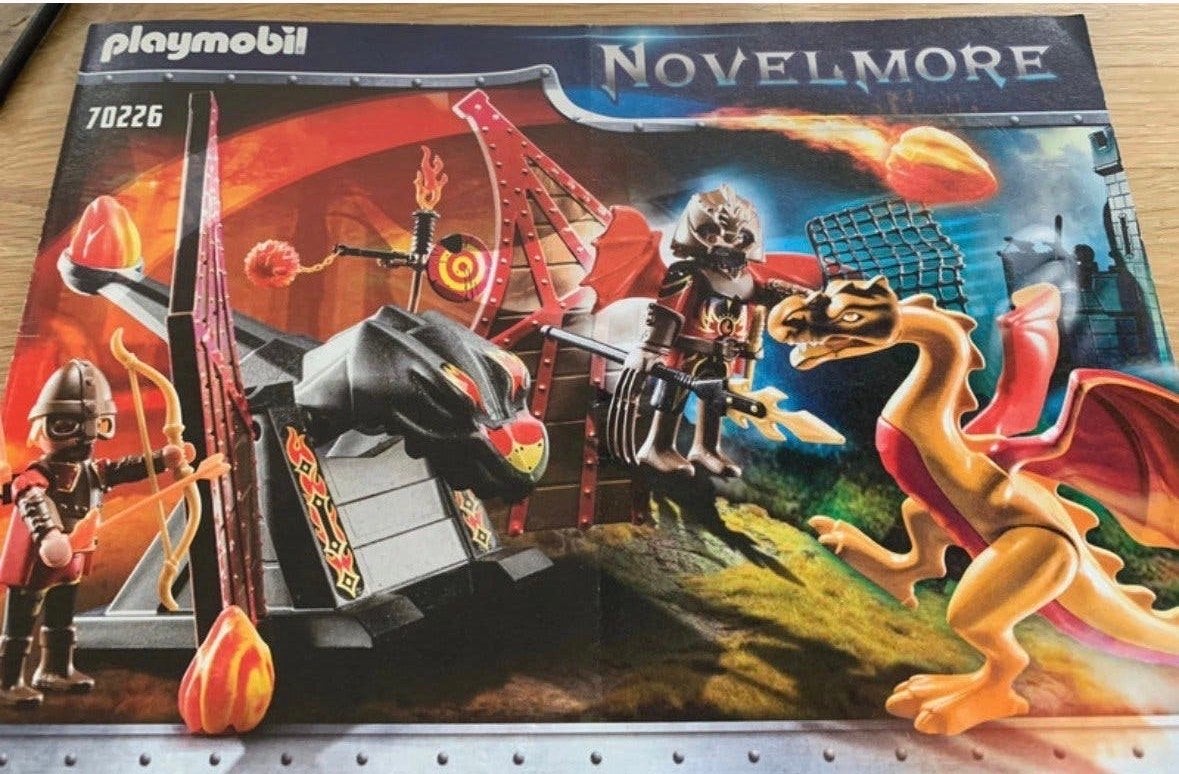 Playmobil Novelmore Drakentraining 70226 - Compleet in doos, Gebruikt, Complete set, Overige typen, Ophalen of Verzenden
