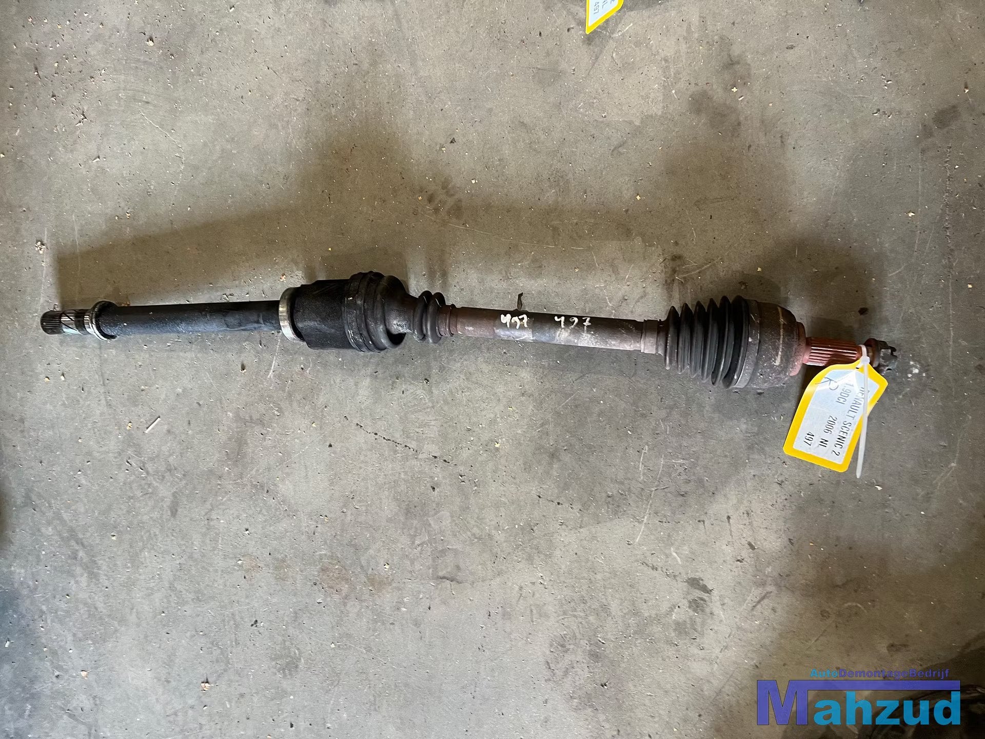 RENAULT SCENIC 2 1.9 DCI rechts aandrijfas 2004-2009, Renault Group, Gebruikt, Contact.group@renault.com, Renault