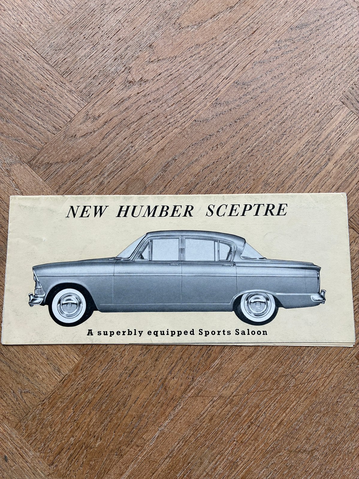 Humber Sceptre brochure, Verzenden, Zo goed als nieuw, Overige merken