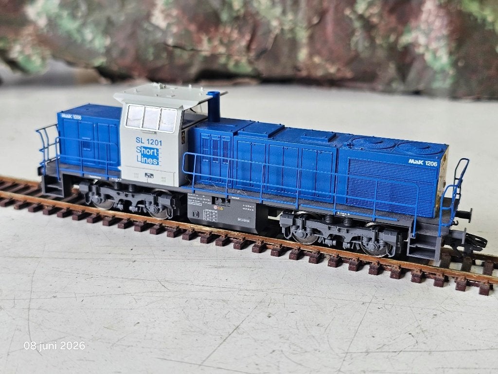 modeltrein H0 trix 22319 shortlines digitale lokomotief zgan, Trix, Ophalen of Verzenden, Zo goed als nieuw, Gelijkstroom