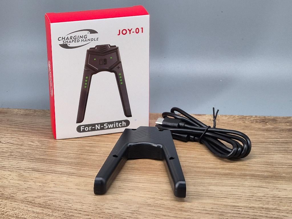 Joy-Con Grip Oplaadbaar (houder), Nieuw, Ophalen of Verzenden, Switch, Geen