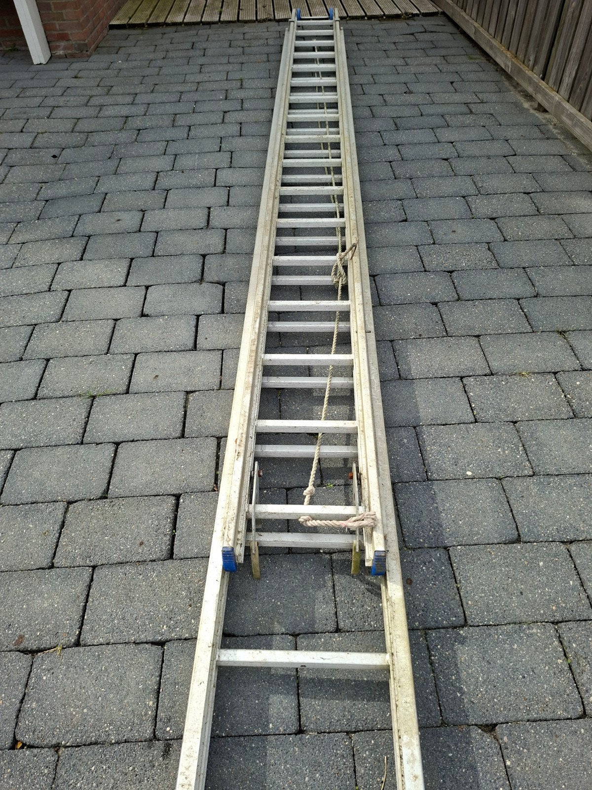 Trekladder, Doe-het-zelf en Verbouw, Ophalen, Ladder, 4 meter of meer