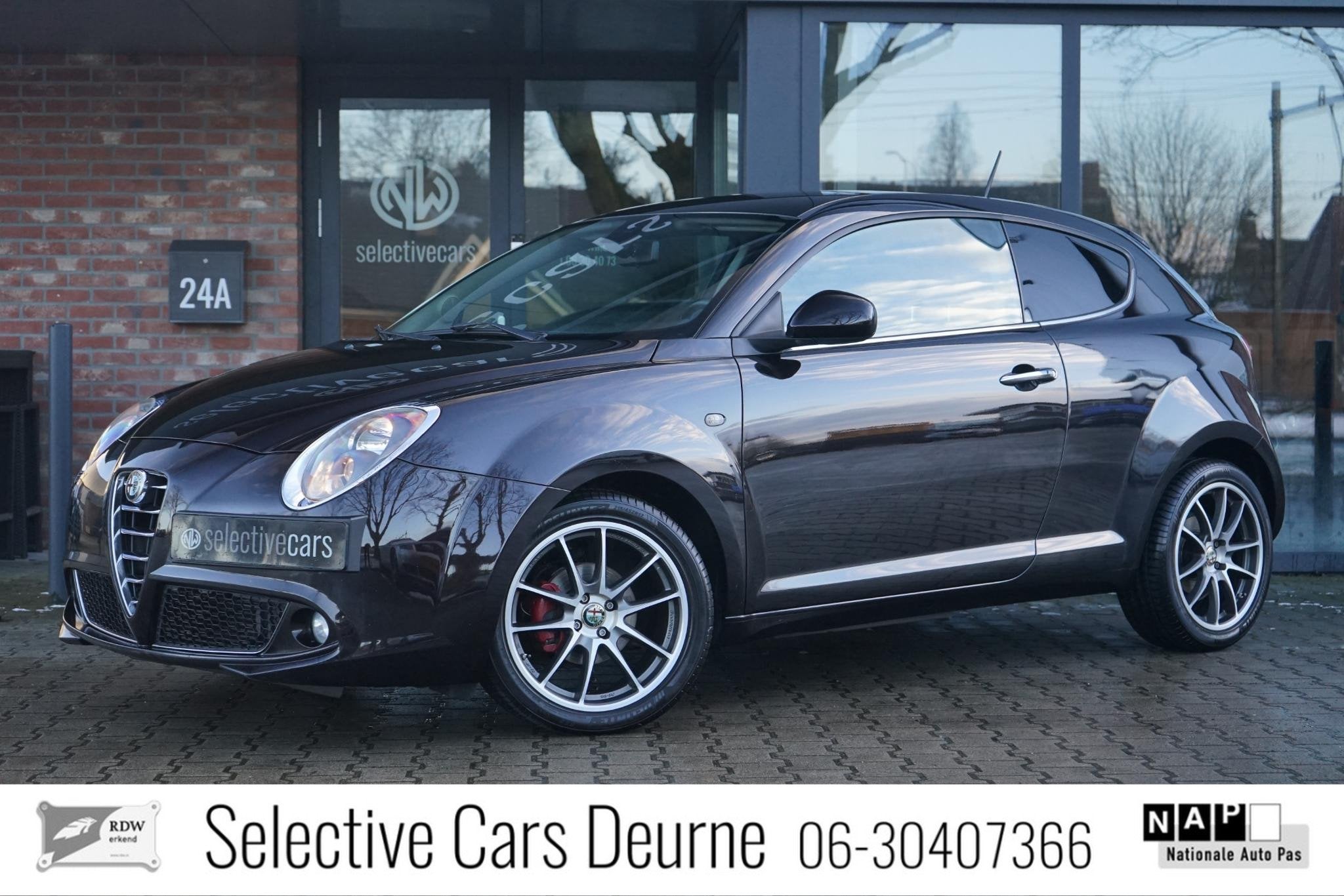 Alfa Romeo MiTo 0.9 TwinAir Esclusivo Navi, Cruise, Leder Or, Auto's, Alfa Romeo, Voorwielaandrijving, 101 pk, Gebruikt, Handgeschakeld