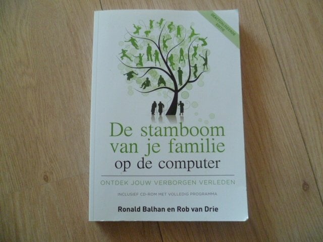 Ronald Balhan De stamboom van je familie op de computer CDRo, Boeken, Ophalen of Verzenden, Zo goed als nieuw