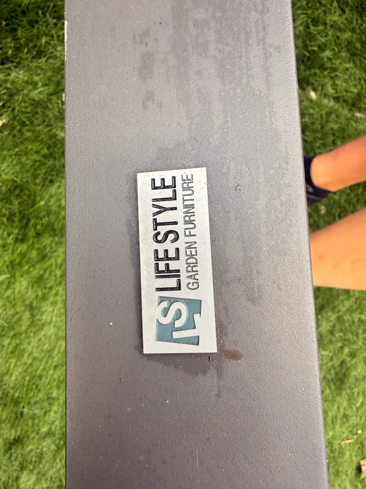 Lifestyle Garden Furniture ronde tuintafel, Tuin en Terras, Ophalen, Zo goed als nieuw, Rond, Overige materialen