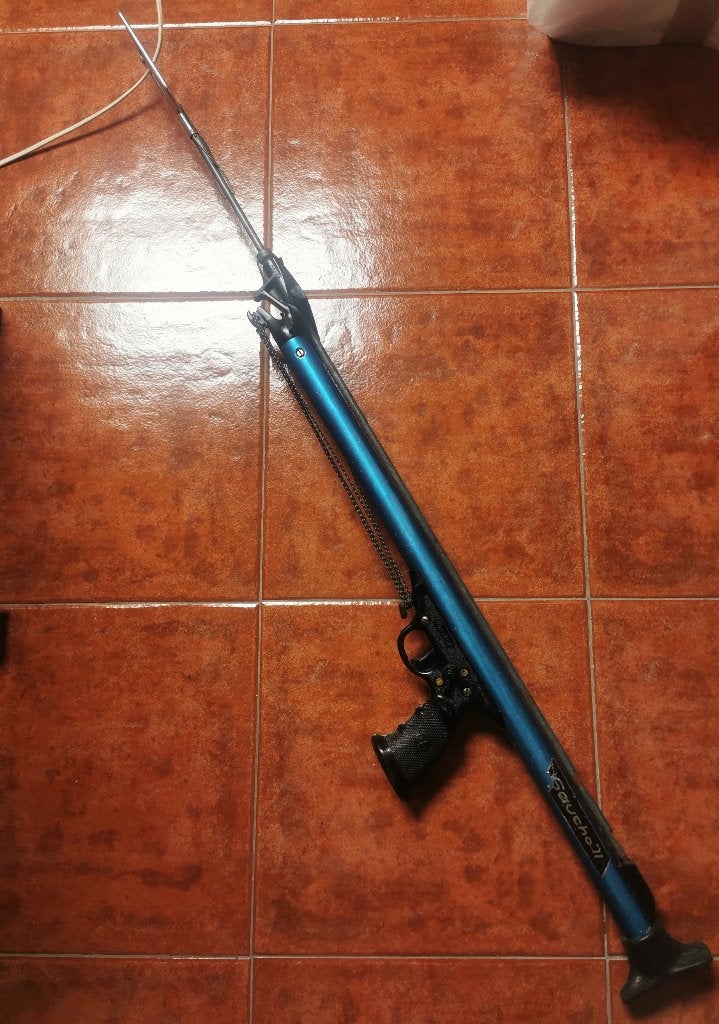 Middle handle Harpoen, antiek, Watersport en Boten, Duiken, Verzenden, Zo goed als nieuw, Overige typen