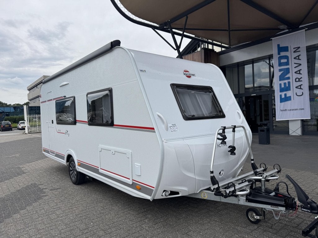 Bürstner Premio Life 480 TS 2024 MOVER + LUIFEL!!!, Caravans en Kamperen, Schokbreker, Overige typen, Bedrijf, Treinzit