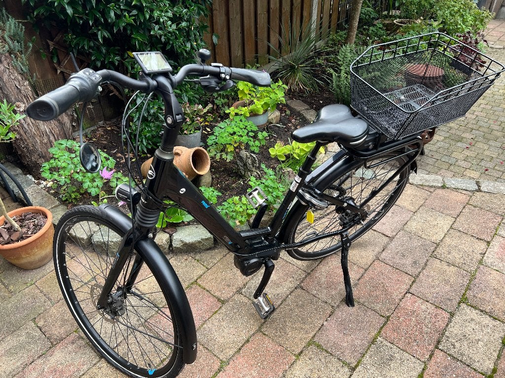 Giant Prime+ Dames Elektrische Stadfiets, Ophalen, Gebruikt, Giant, 50 km per accu of meer