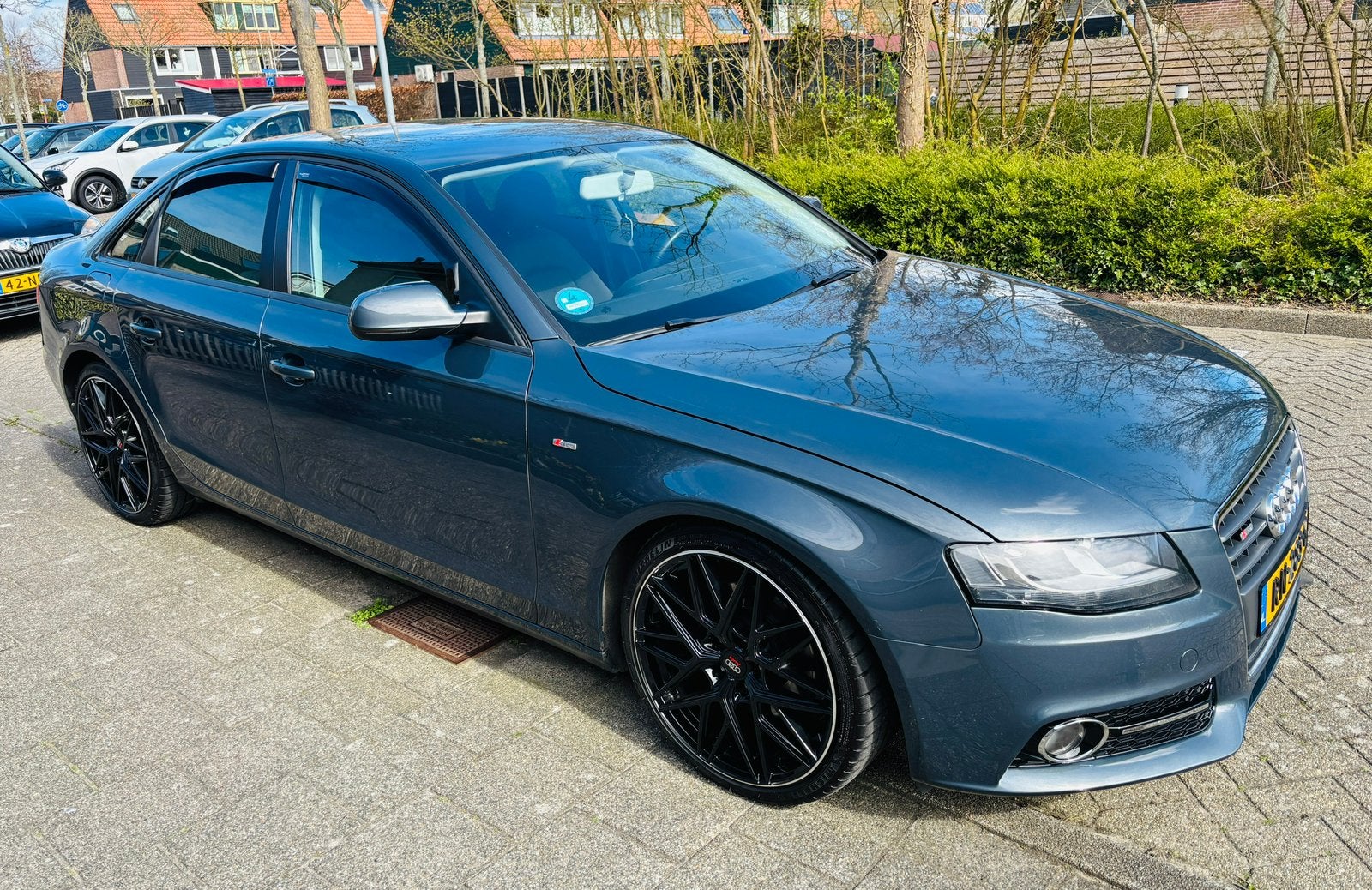 Audi A4 1.8 Tfsi 118KW Multitronic 2009 Grijs, Auto's, Stof, Zwart, 4 cilinders, 160 pk