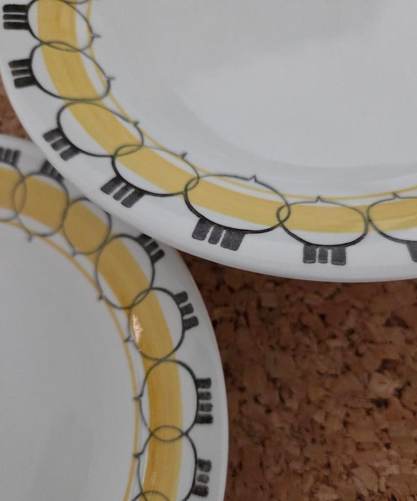 Rorstrand Picknick Set Desertbordjes 18 cm ongebruikt, Ophalen of Verzenden