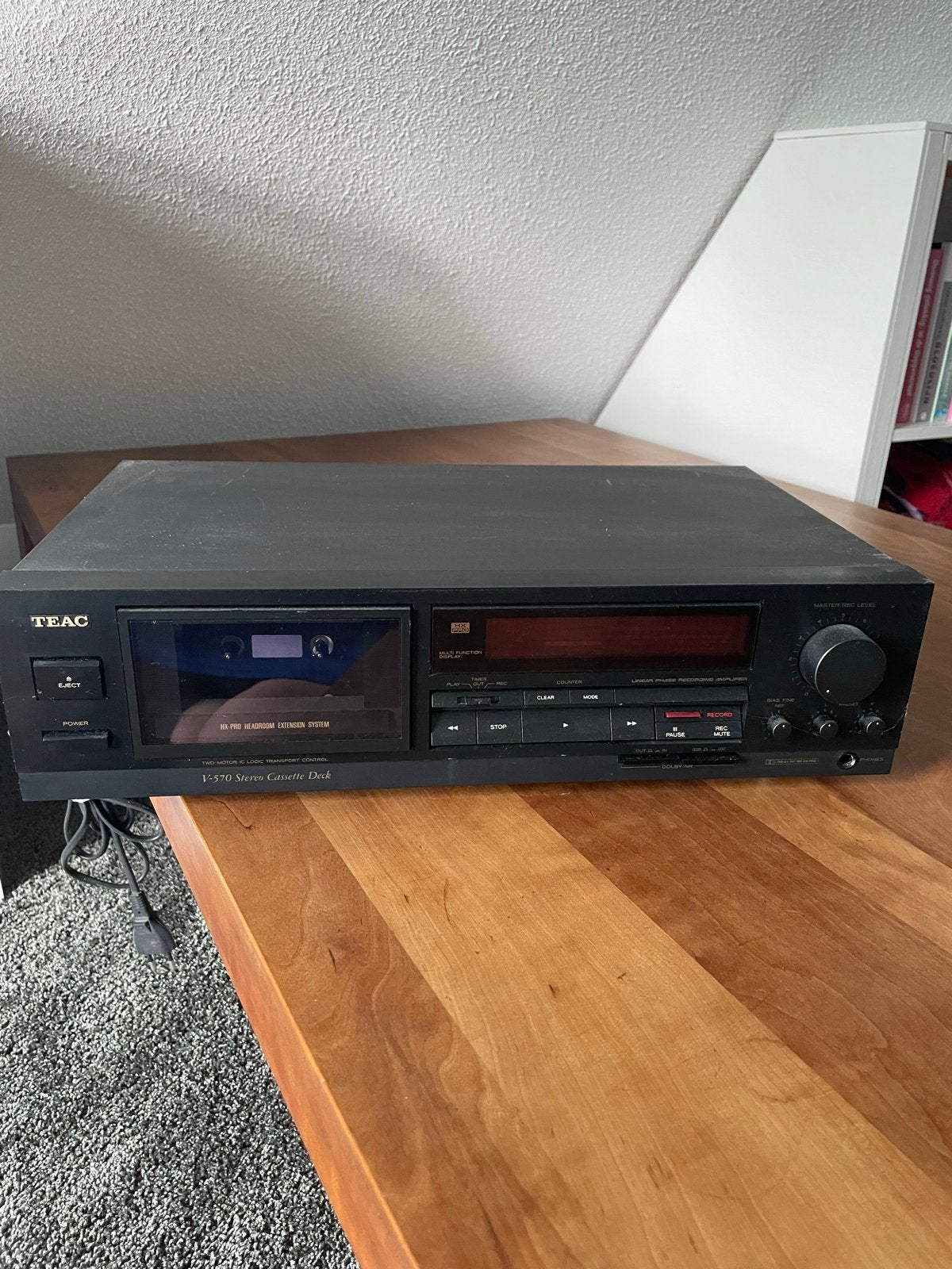 TEAC V-570 Stereo Cassette Deck -, Ophalen