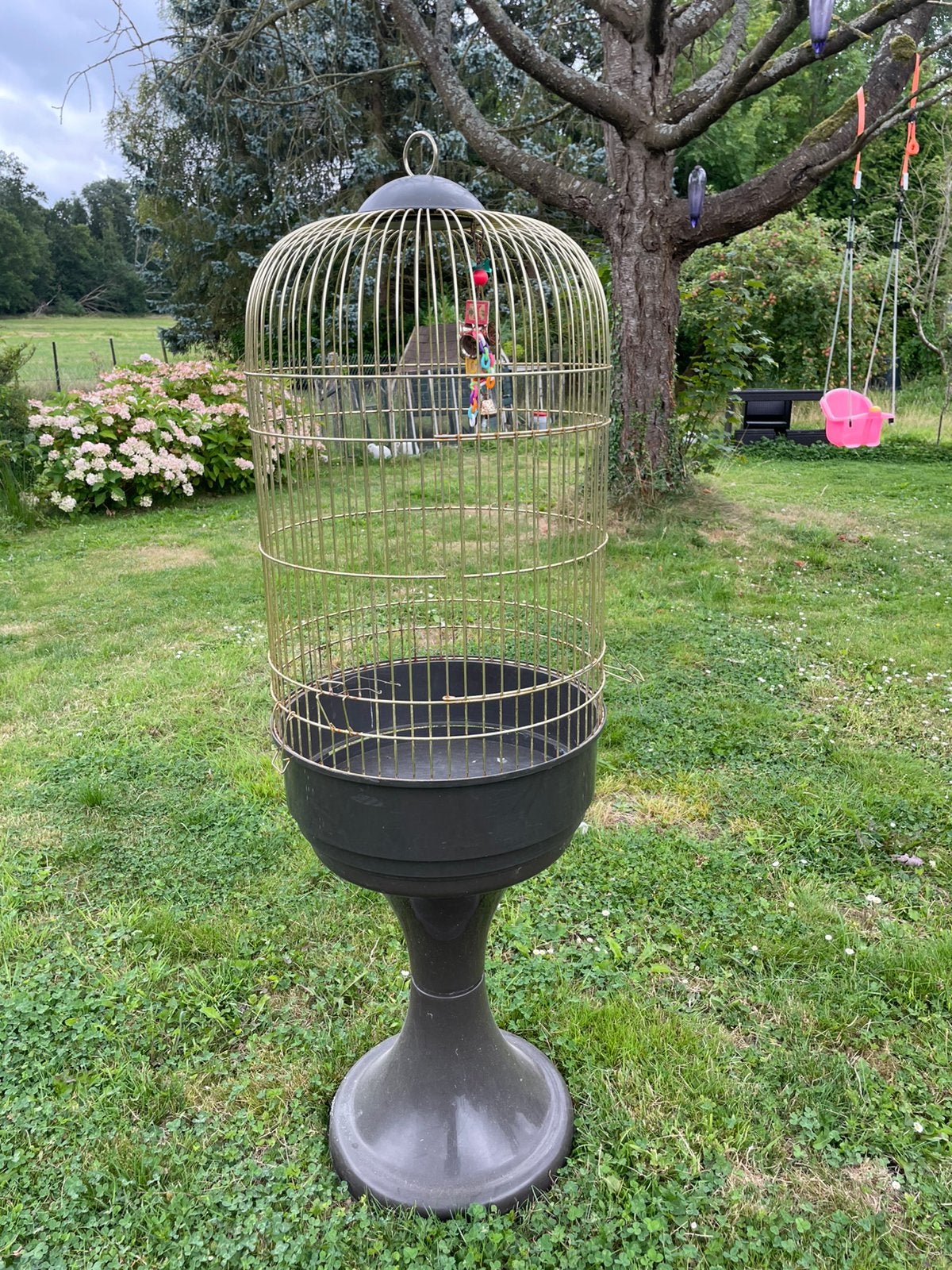 Vintage vogelkooi, Ophalen, Zo goed als nieuw