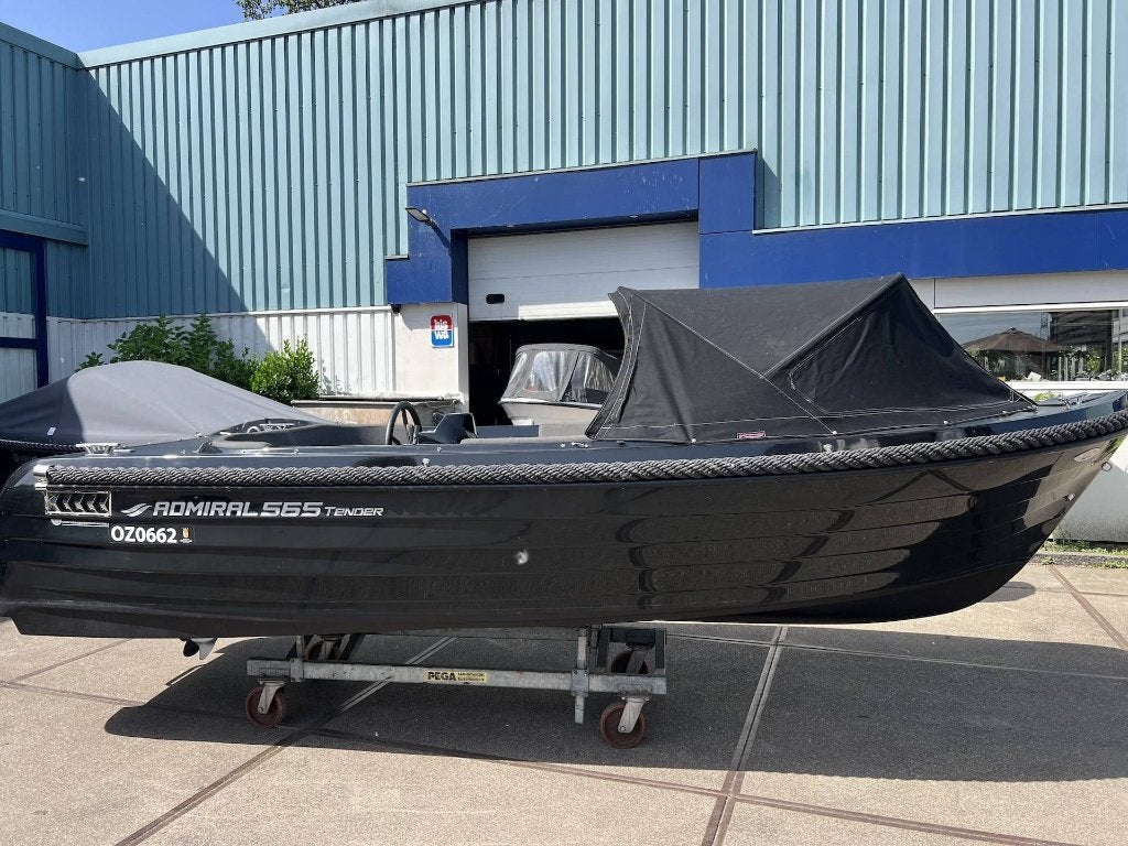 Admiral 565 Tender BOLVOL + Trailer, Watersport en Boten, Sloepen, Ophalen, Gebruikt, Admiral, Admiral