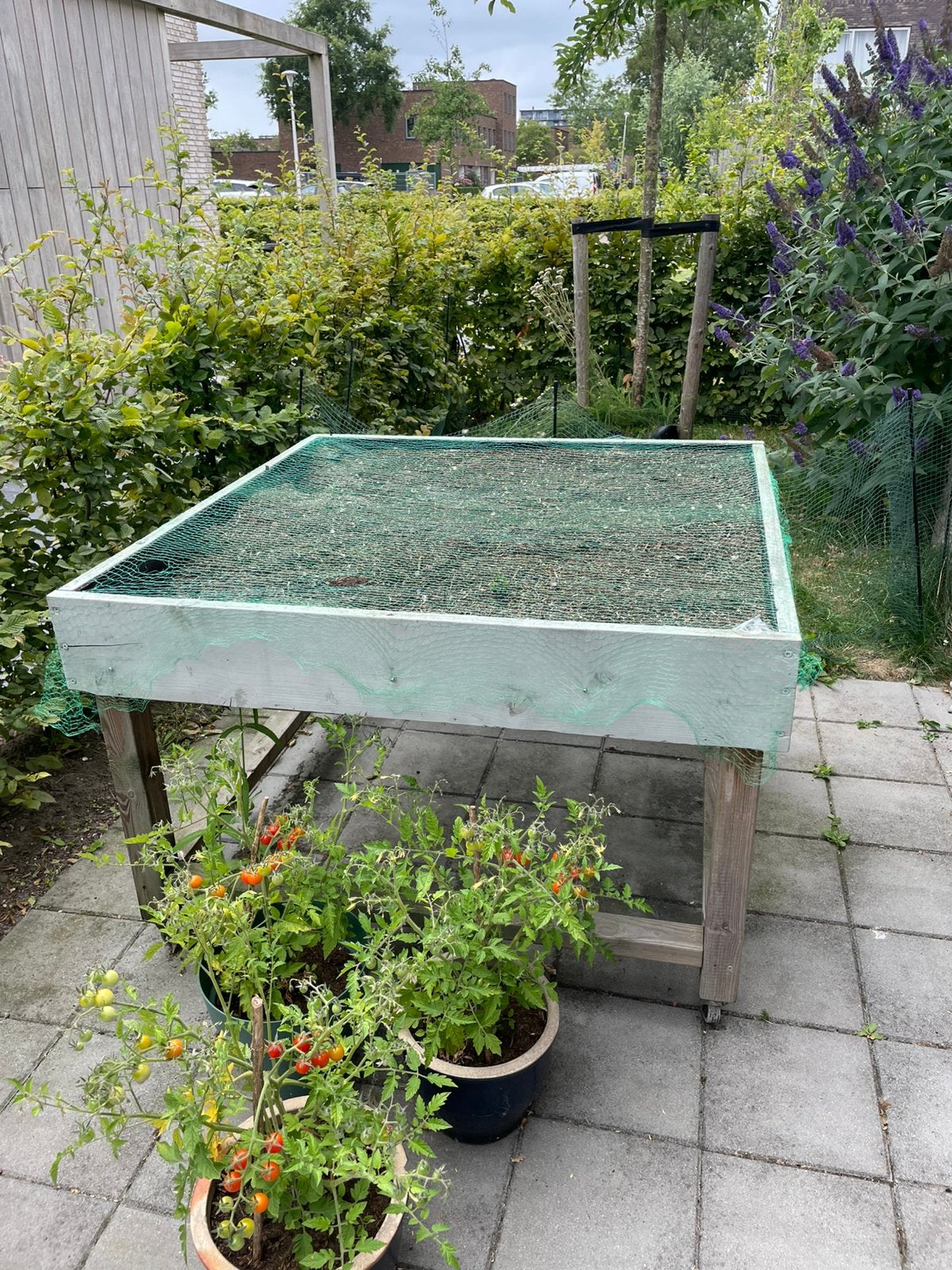 Moestuik bak, Ophalen, Gebruikt, Overige materialen