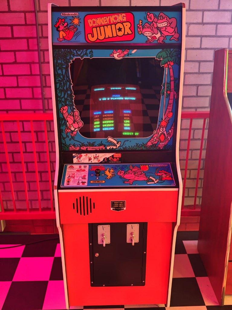 Donkey Kong Jr. Arcade Kast – Origineel – Zeer Goede Staat, Ophalen, Computers en Rekenmachines
