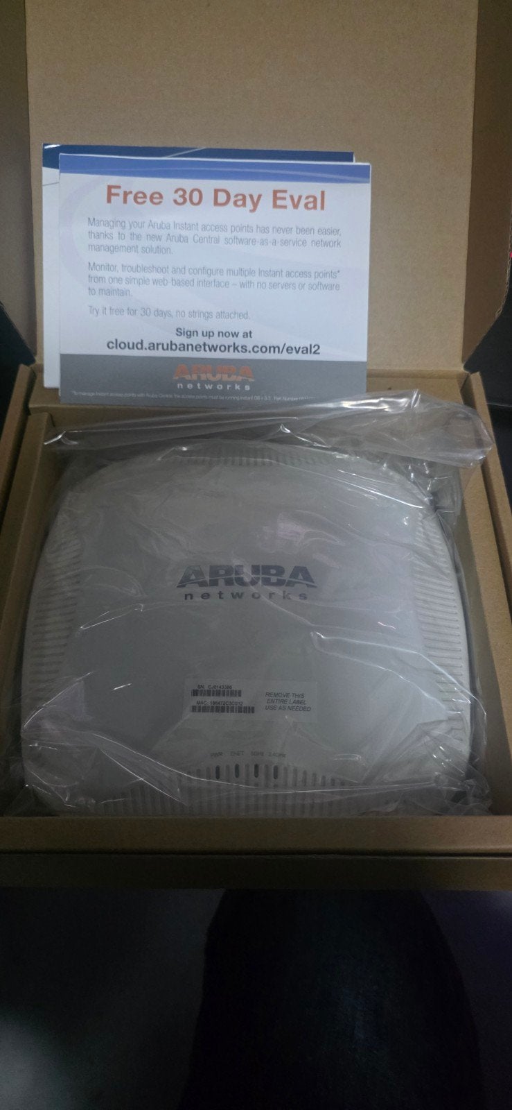 Nieuwe Aruba IAP-115 Instant Access Points (10 stuks), Ophalen, Nieuw, Aruba