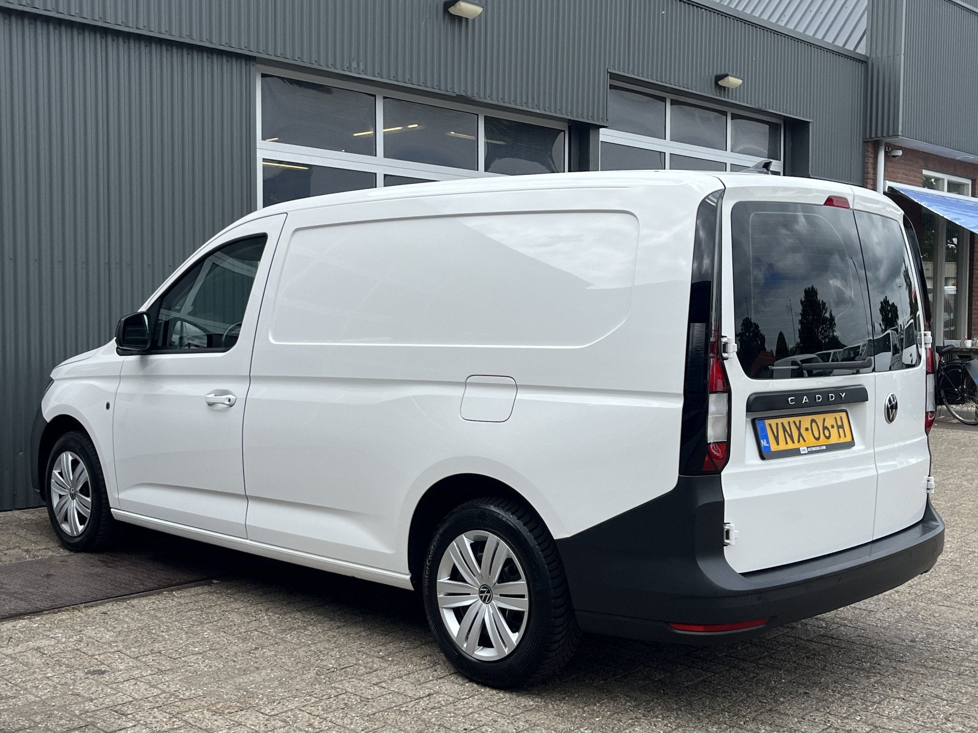 Volkswagen Caddy Cargo Maxi 2.0 TDI DSG 122pk Ladekasten Air, Auto's, Stof, Gebruikt, 4 cilinders, Volkswagen