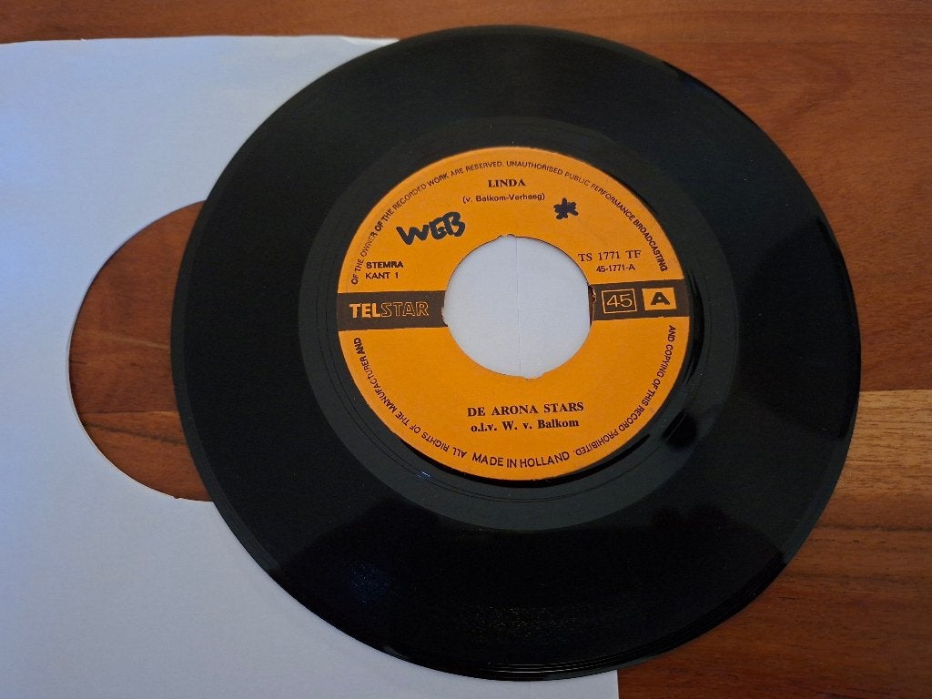 de arona stars  (telstar, Ophalen of Verzenden, Zo goed als nieuw, 12 inch, Levenslied of Smartlap