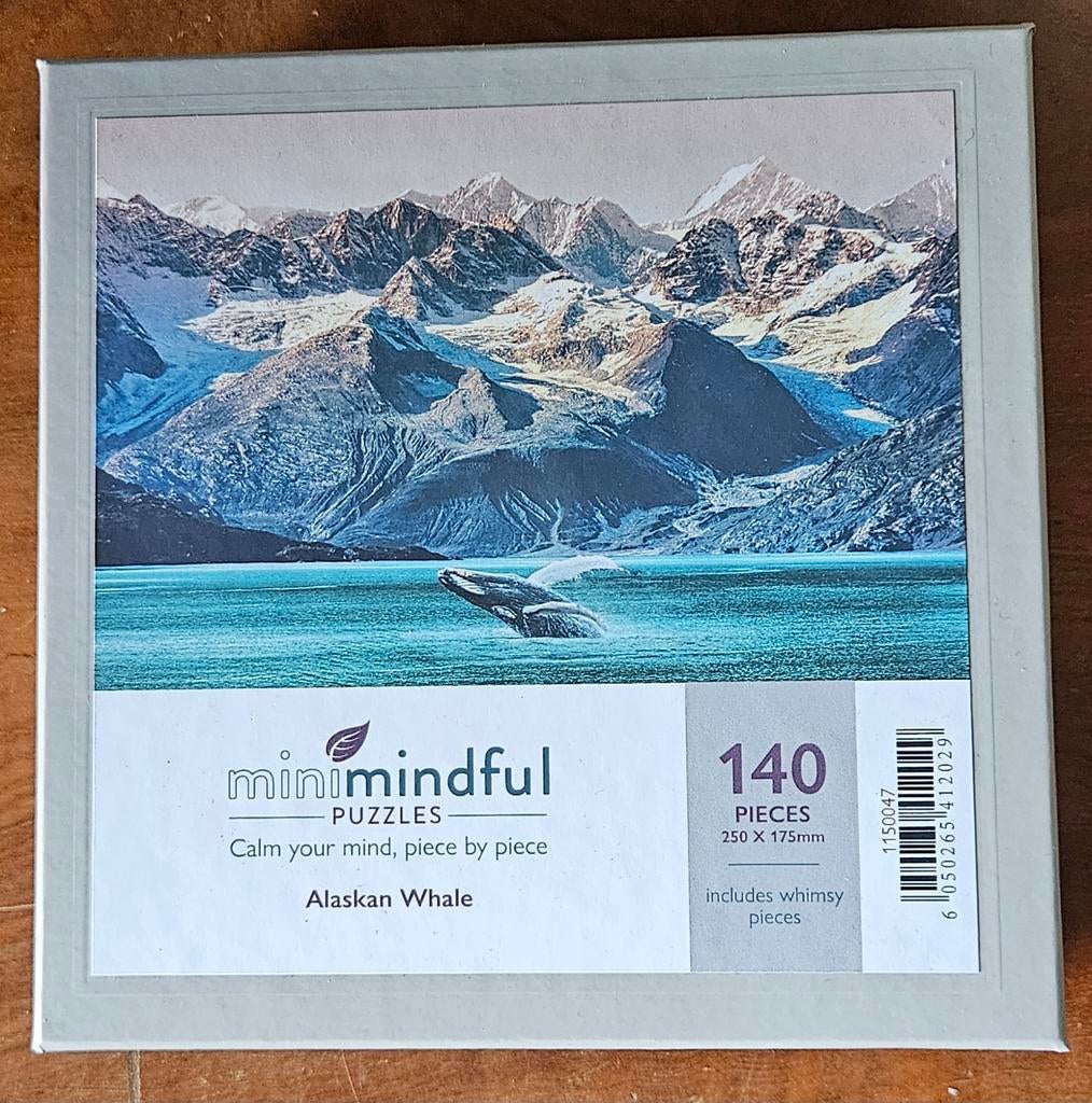 Wentworth puzzel mini mindful 140 stukjes, Ophalen of Verzenden, Minder dan 500 stukjes, Zo goed als nieuw, Legpuzzel