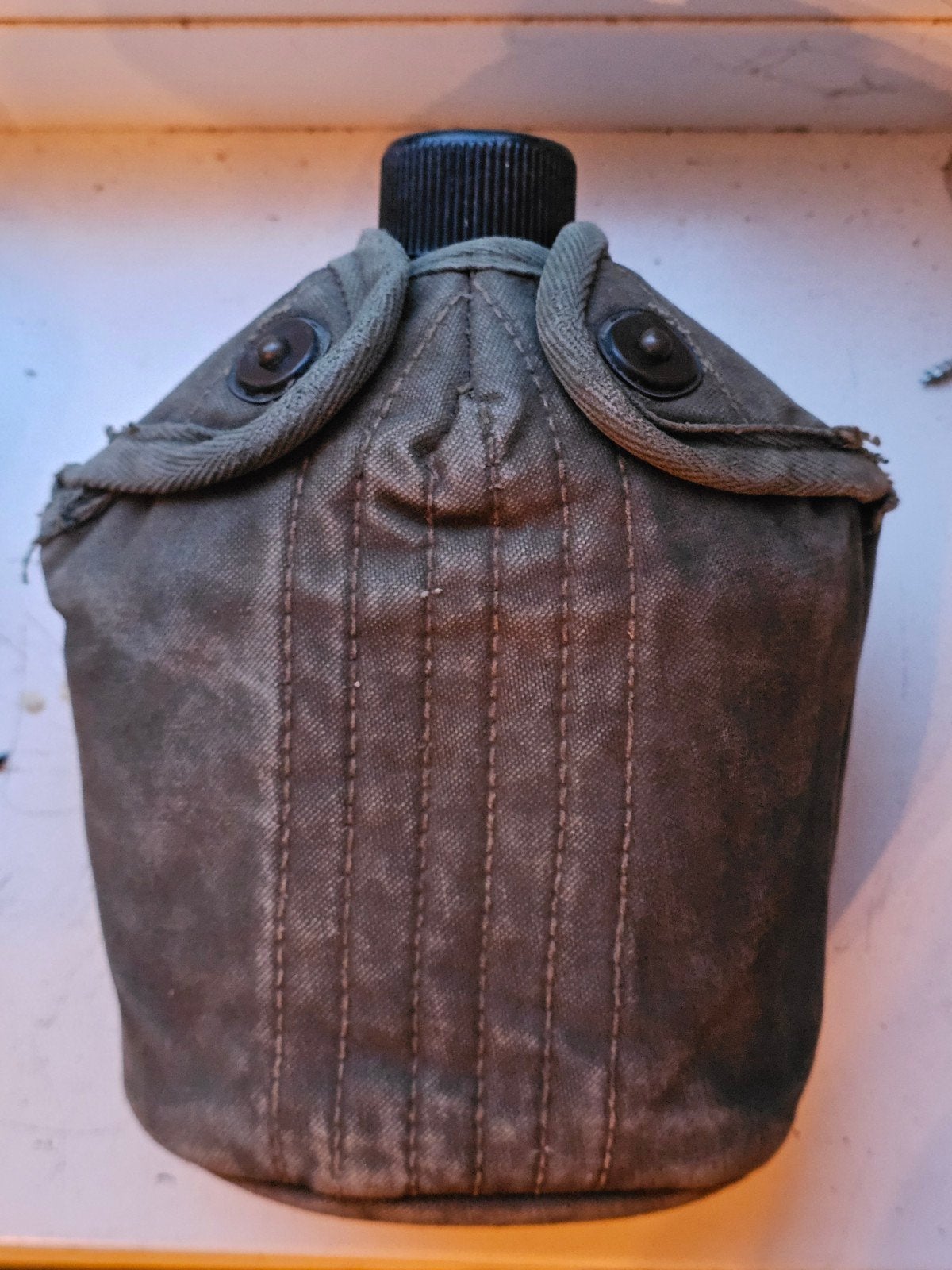 Amerikaanse veldfles WW2, Ophalen of Verzenden, Amerika, Kleding of Schoenen