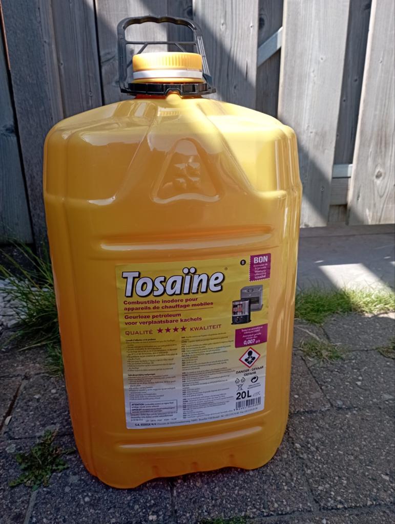 Tosaïne Petroleum C - 20L voor kachels en fornuizen, Ophalen of Verzenden