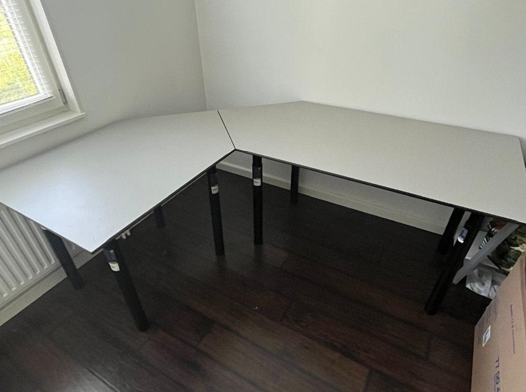 Ahrend Hoekbureau met Verstelbare Poten - 200x160 cm, Ophalen of Verzenden, Zo goed als nieuw, Ahrend