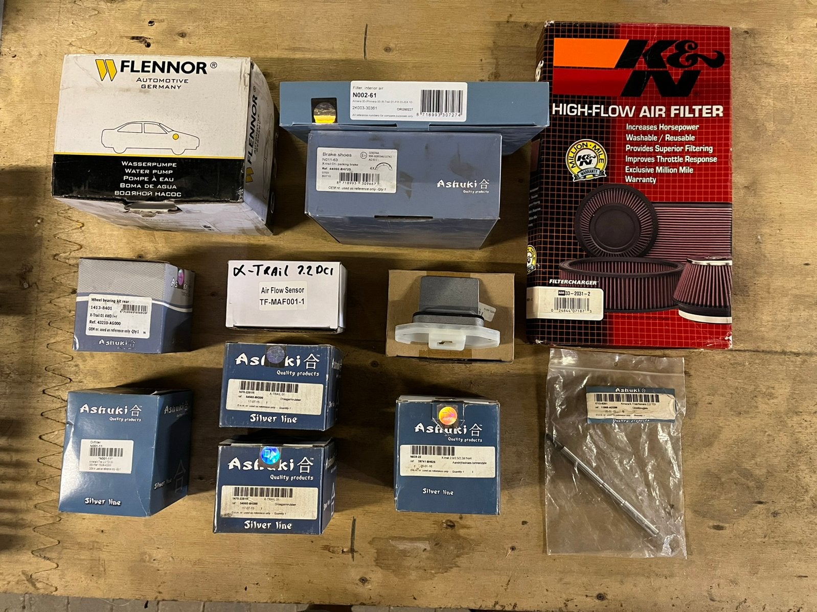 Diverse onderdelen Nissan X-trail 2001-2010 nieuw gebruikt, Ophalen of Verzenden, Gebruikt, Nissan